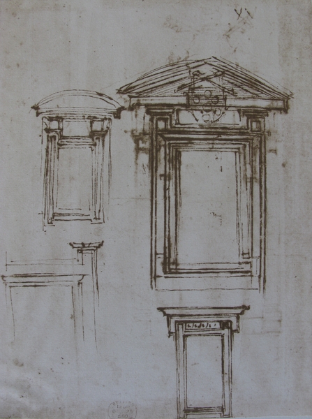 Drawing of Doorways and Window-opening